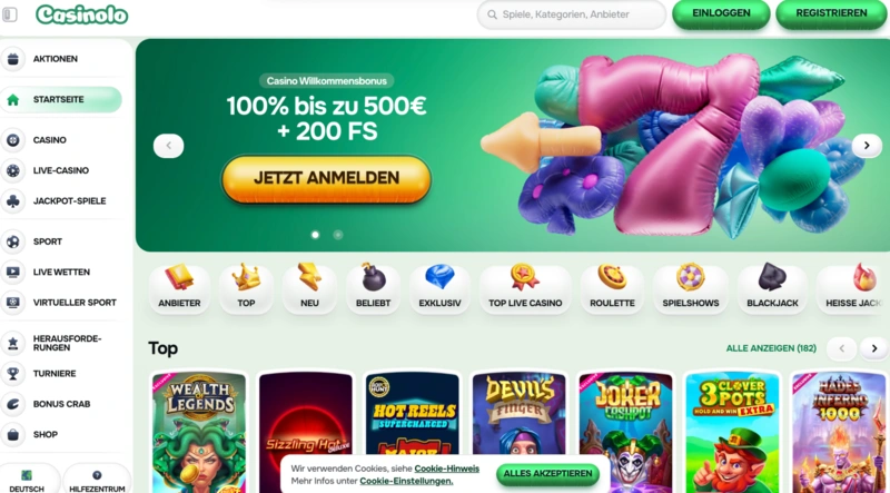 Casinolo Homepage